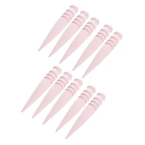 10 PCS Wood Sticks for Crafts Burnisher Tool Edge Leathercraft Beveler