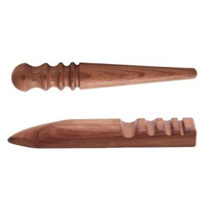 Wooden Edge Slicker Edge Burnisher Polisher Edge Buffing Leathercraft Slicker