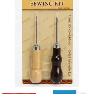 Hand Leather Sewing Repair Kit Needles Thread Awl for Shoes Bags Upholstery